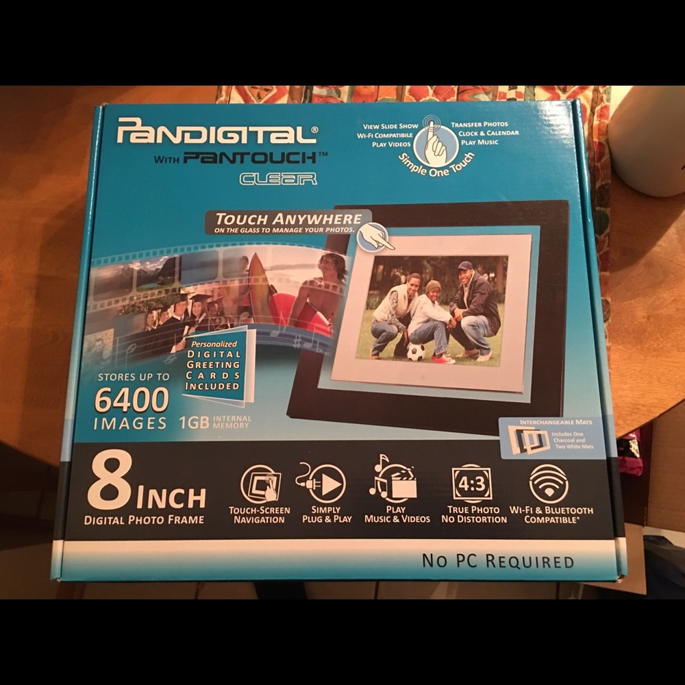 8” Pandigital Photo Frame